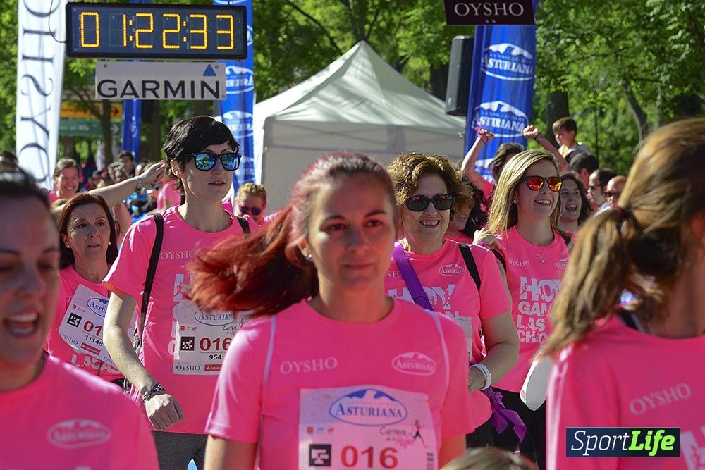 Carrera de la Mujer Madrid: arco izquierdo, desde 1h13 hasta 1h23'