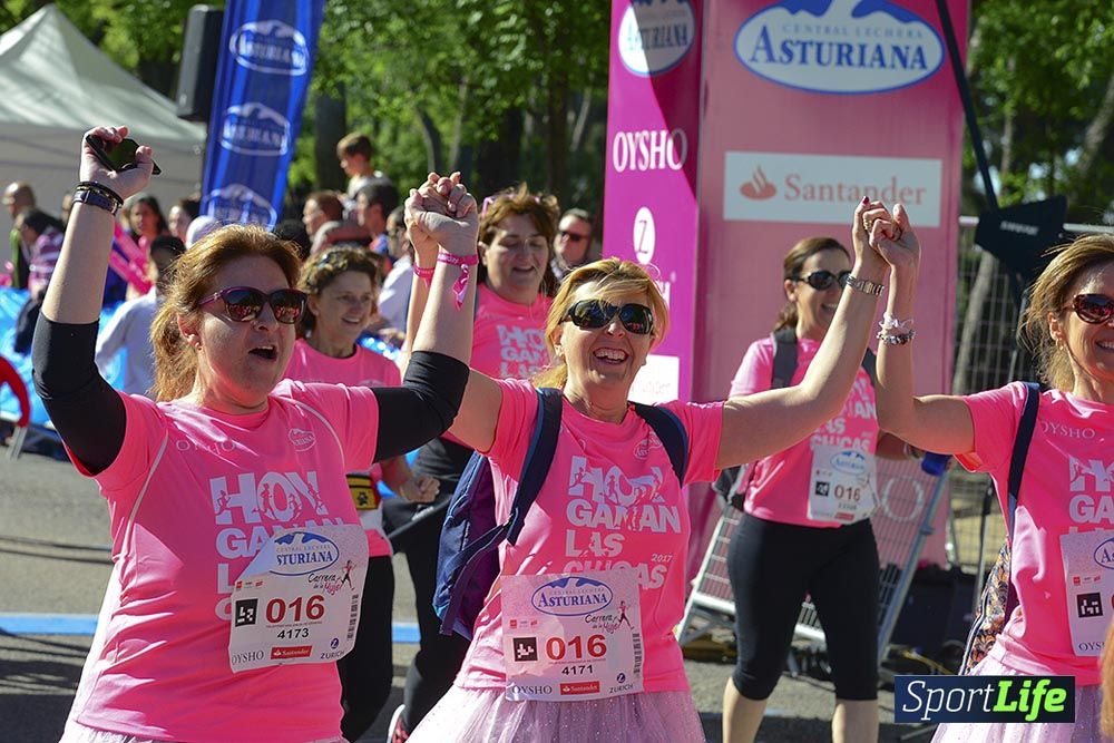 Carrera de la Mujer Madrid: arco izquierdo, desde 1h13 hasta 1h23'