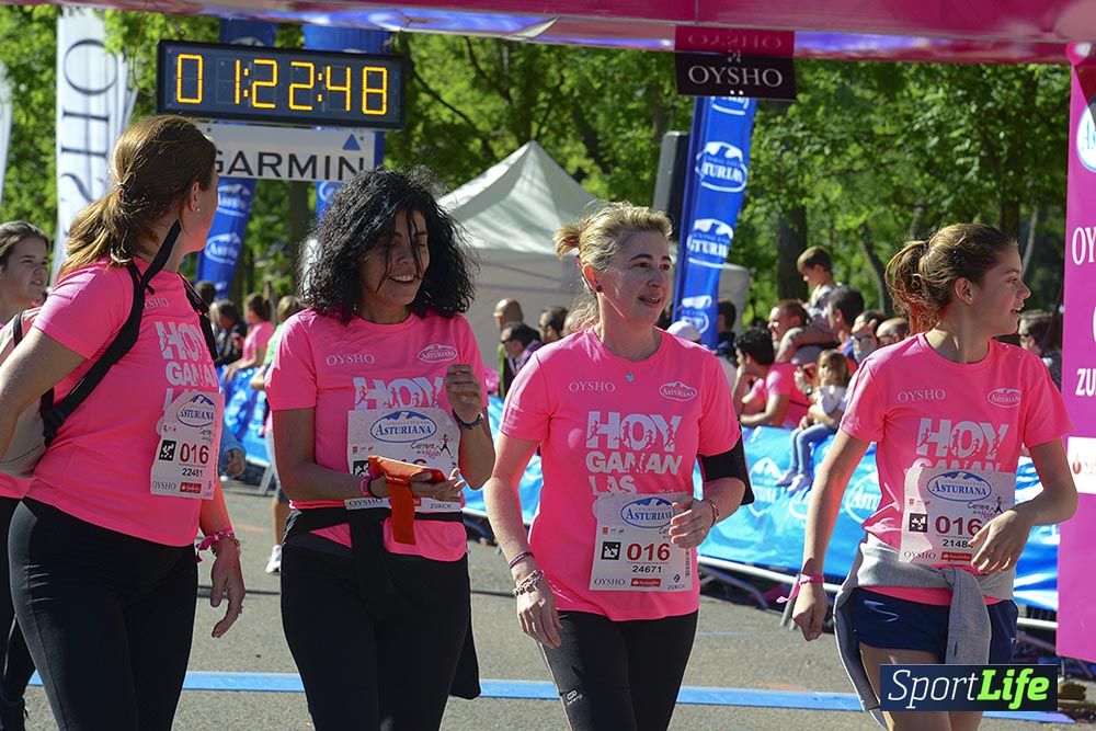 Carrera de la Mujer Madrid: arco izquierdo, desde 1h13 hasta 1h23'