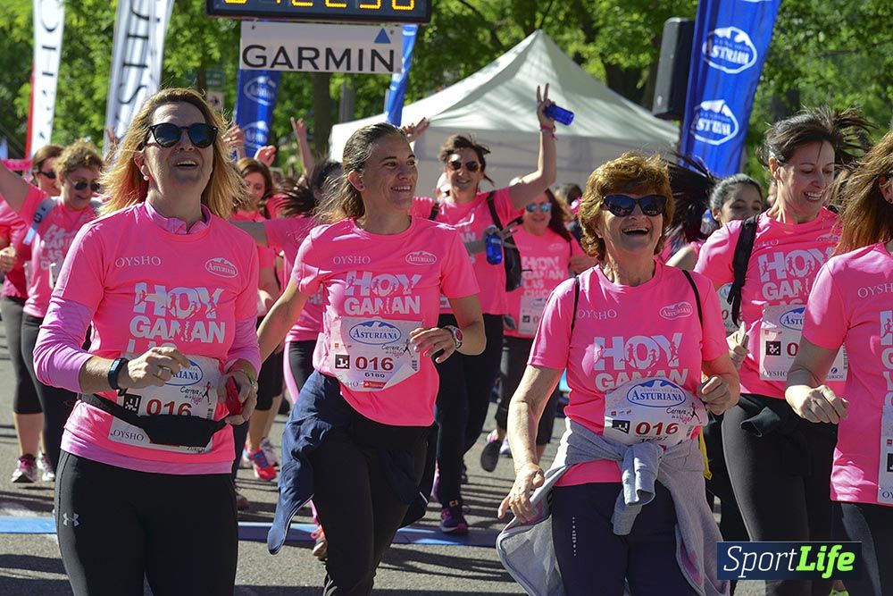 Carrera de la Mujer Madrid: arco izquierdo, desde 1h13 hasta 1h23'