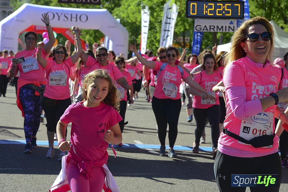 Carrera de la Mujer Madrid: arco izquierdo, desde 1h13 hasta 1h23'