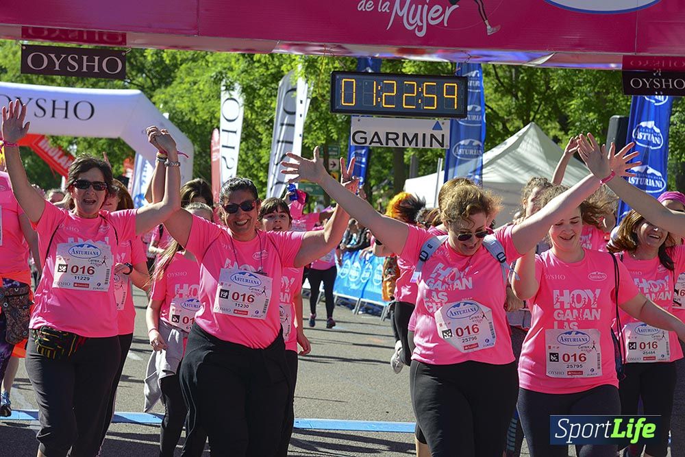 Carrera de la Mujer Madrid: arco izquierdo, desde 1h13 hasta 1h23'