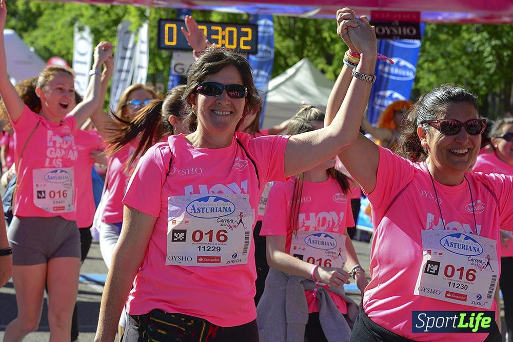 Carrera de la Mujer Madrid: arco izquierdo, desde 1h13 hasta 1h23'