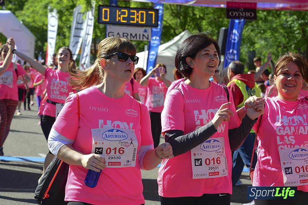 Carrera de la Mujer Madrid: arco izquierdo, desde 1h13 hasta 1h23'