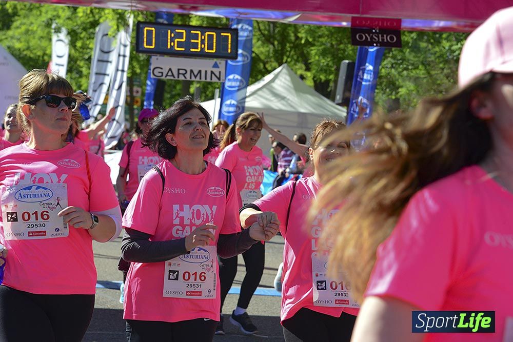 Carrera de la Mujer Madrid: arco izquierdo, desde 1h13 hasta 1h23'
