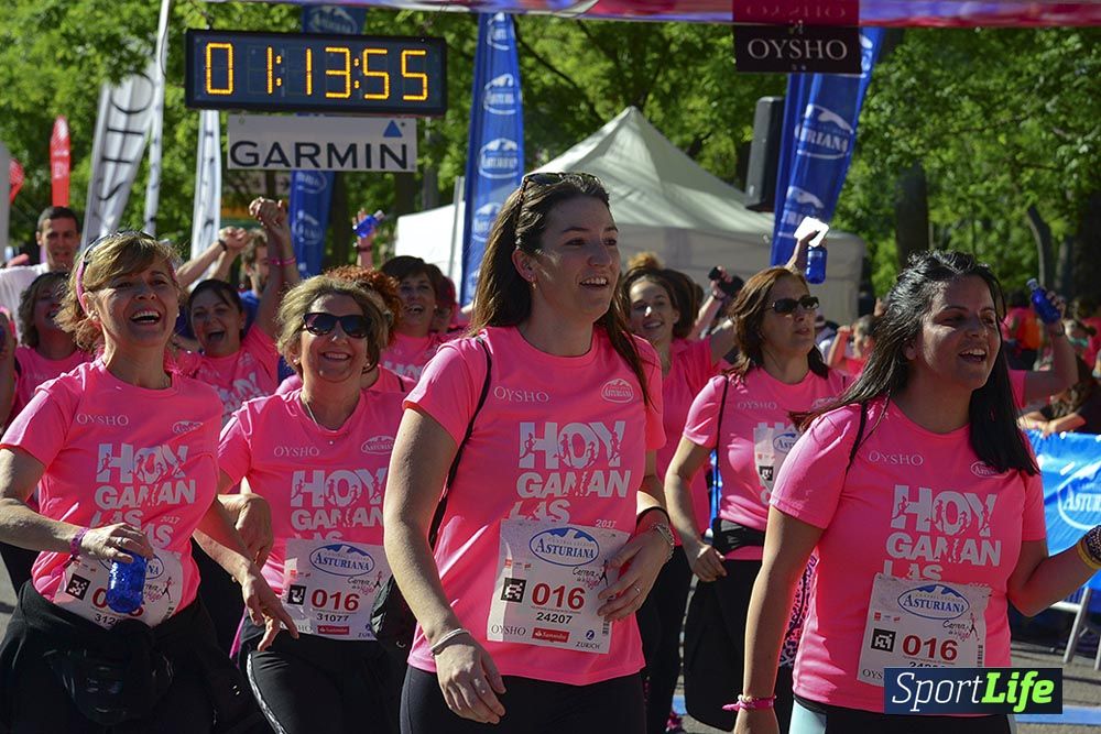Carrera de la Mujer Madrid: arco izquierdo, desde 1h13 hasta 1h23'