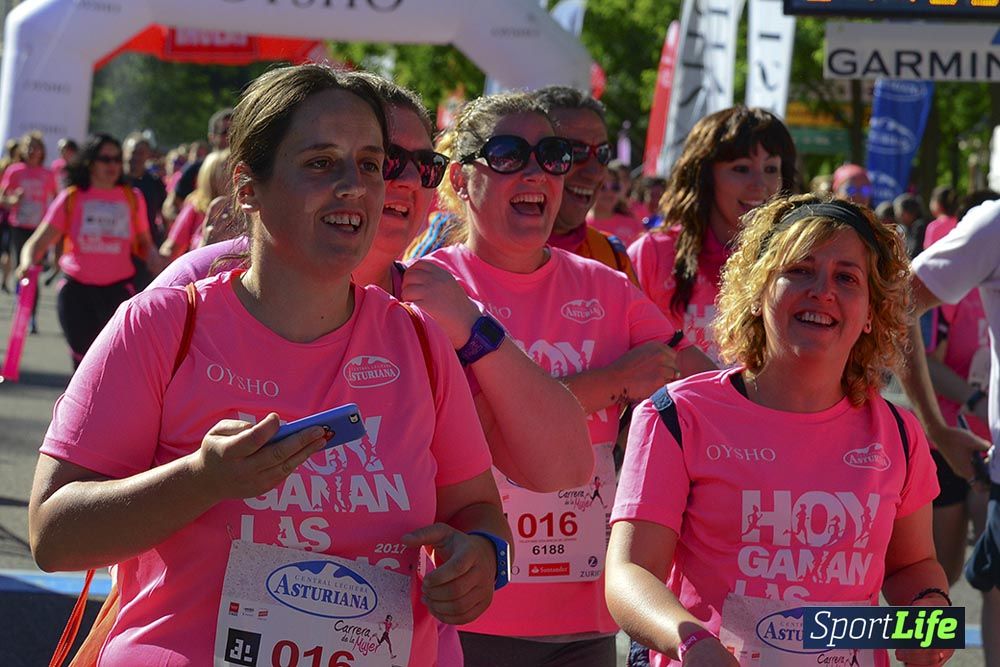 Carrera de la Mujer Madrid: arco izquierdo, desde 1h13 hasta 1h23'