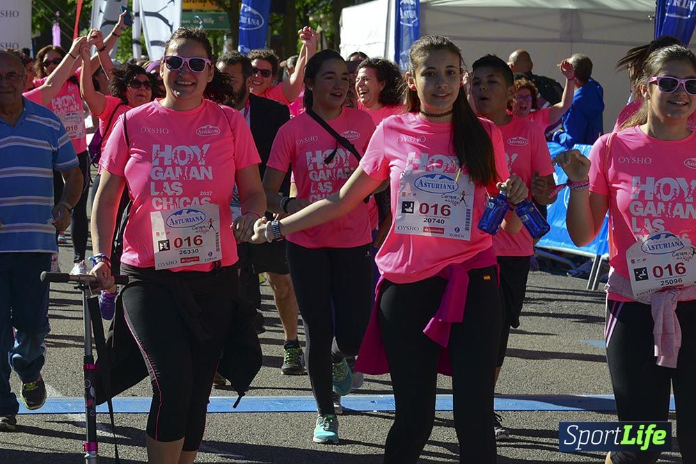 Carrera de la Mujer Madrid: arco izquierdo, desde 1h13 hasta 1h23'