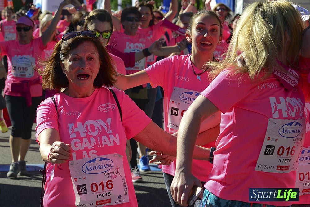 Carrera de la Mujer Madrid: arco izquierdo, desde 1h13 hasta 1h23'