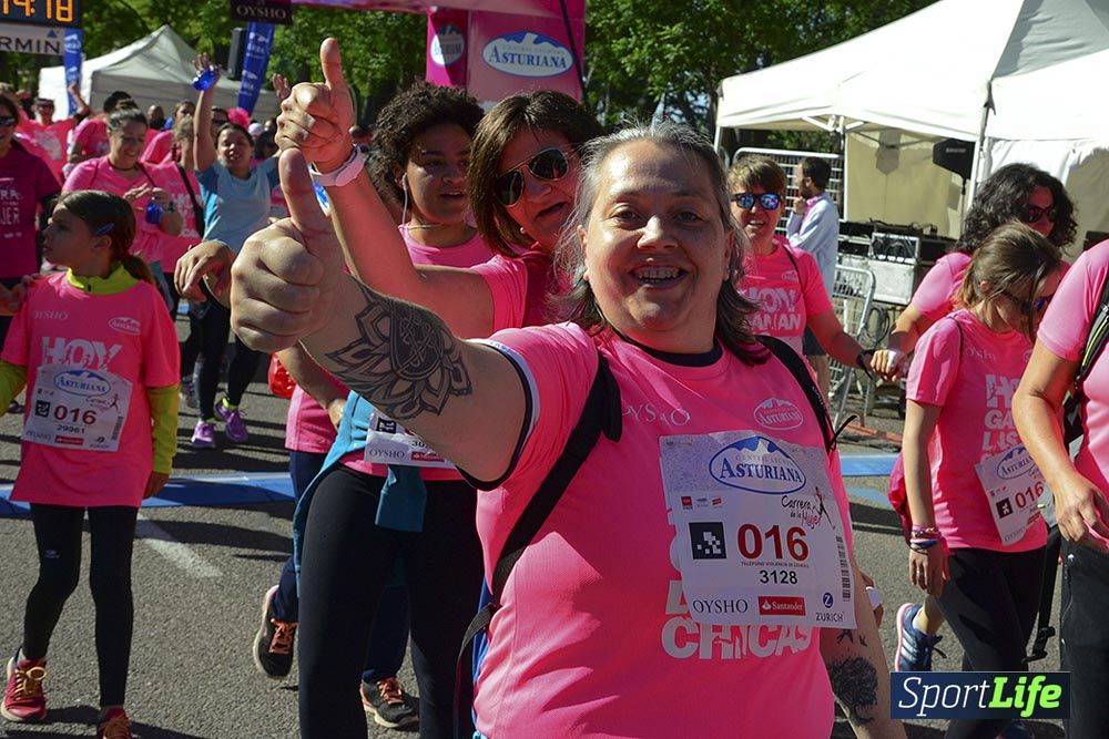 Carrera de la Mujer Madrid: arco izquierdo, desde 1h13 hasta 1h23'