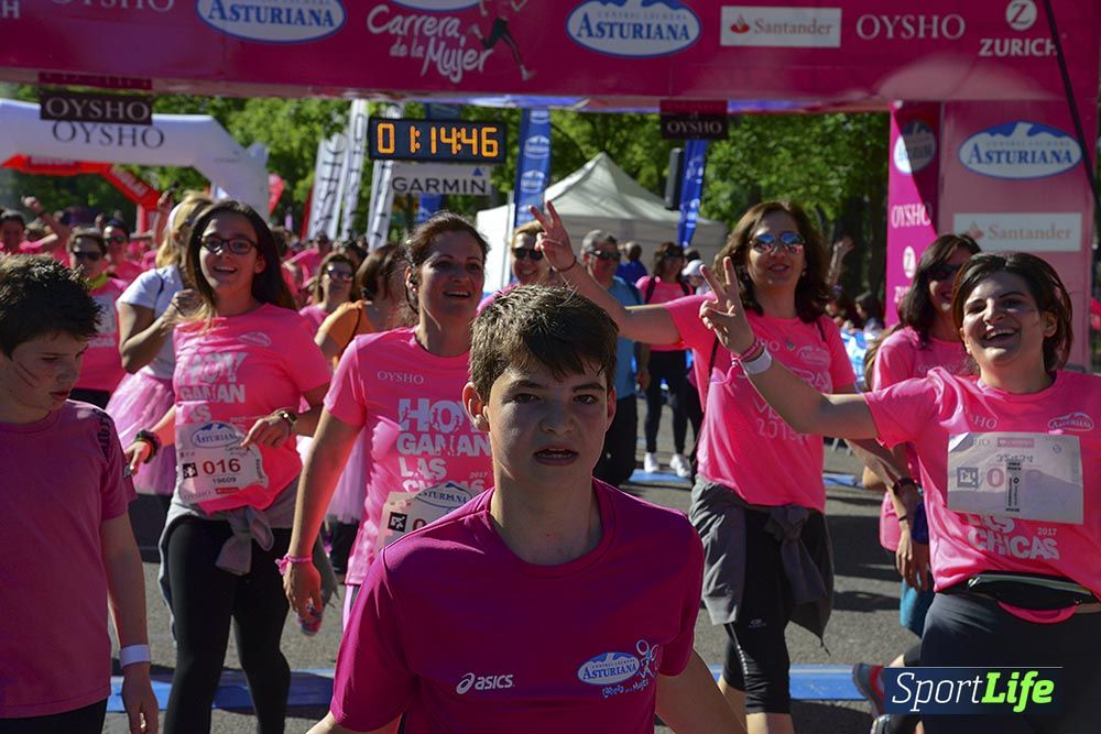 Carrera de la Mujer Madrid: arco izquierdo, desde 1h13 hasta 1h23'