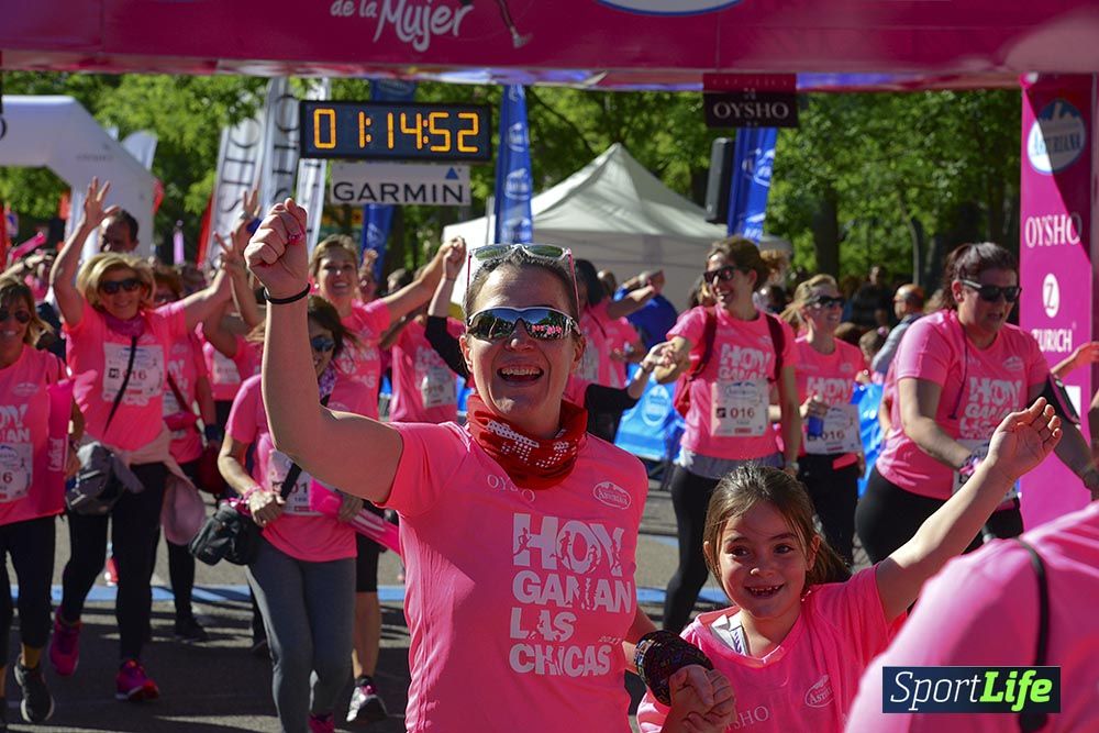 Carrera de la Mujer Madrid: arco izquierdo, desde 1h13 hasta 1h23'