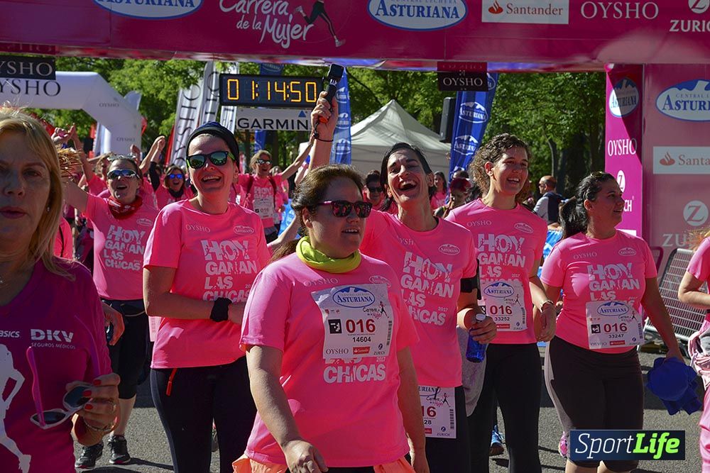 Carrera de la Mujer Madrid: arco izquierdo, desde 1h13 hasta 1h23'