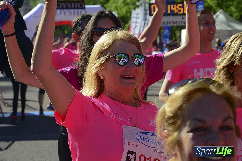 Carrera de la Mujer Madrid: arco izquierdo, desde 1h13 hasta 1h23'