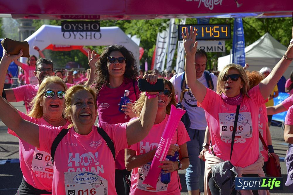 Carrera de la Mujer Madrid: arco izquierdo, desde 1h13 hasta 1h23'