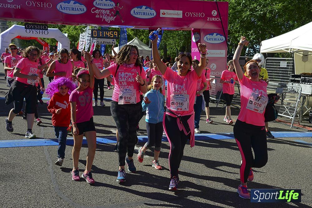 Carrera de la Mujer Madrid: arco izquierdo, desde 1h13 hasta 1h23'