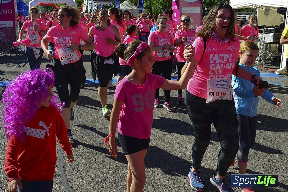 Carrera de la Mujer Madrid: arco izquierdo, desde 1h13 hasta 1h23'