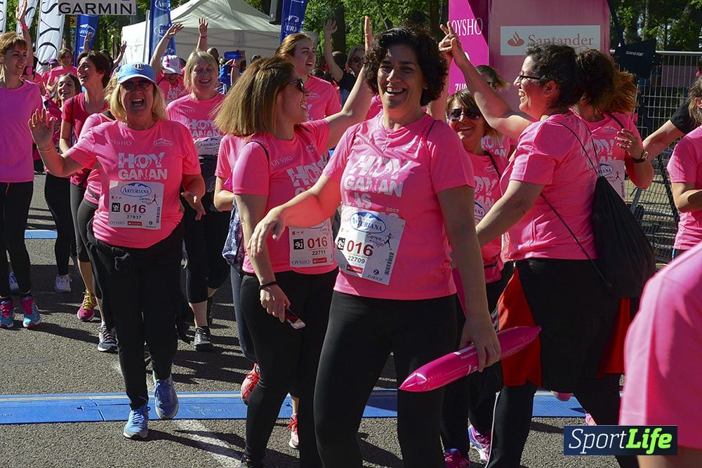 Carrera de la Mujer Madrid: arco izquierdo, desde 1h13 hasta 1h23'