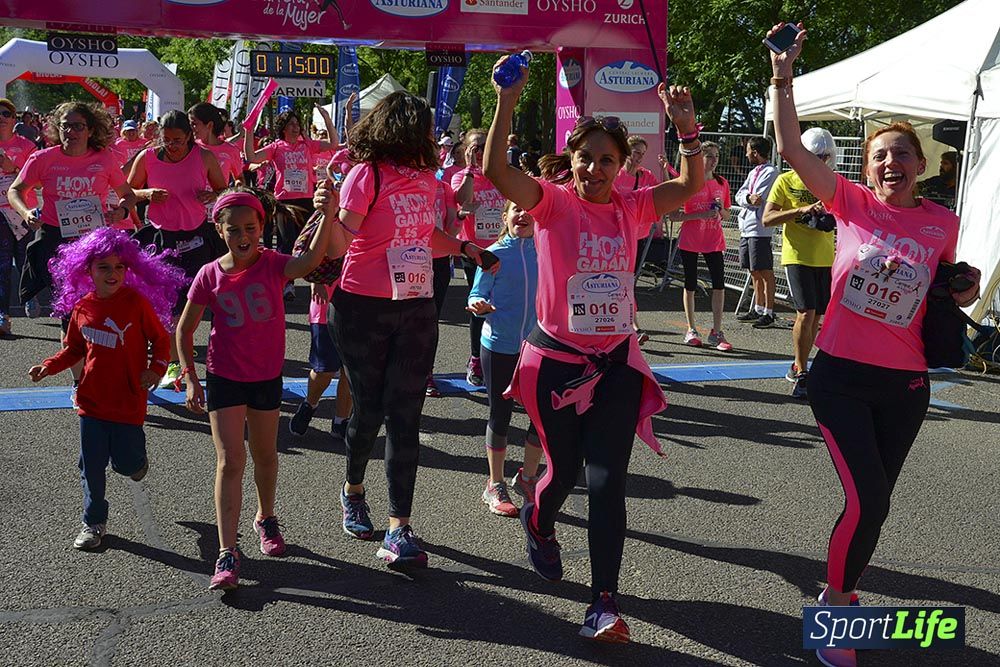 Carrera de la Mujer Madrid: arco izquierdo, desde 1h13 hasta 1h23'