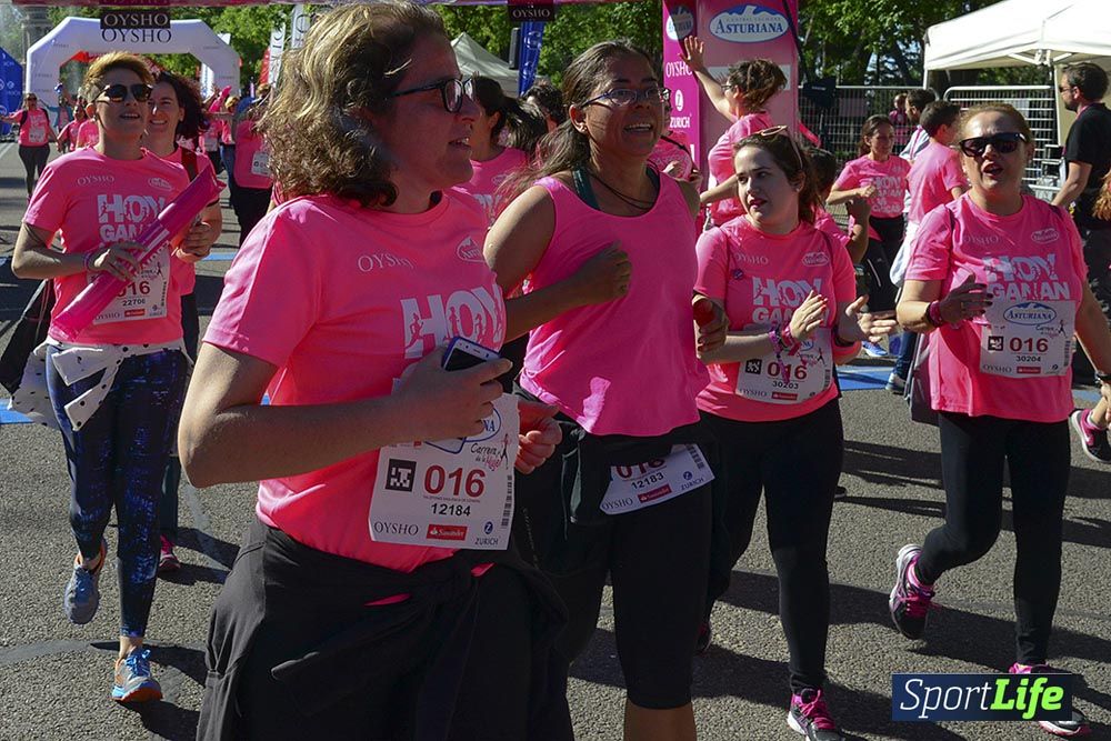 Carrera de la Mujer Madrid: arco izquierdo, desde 1h13 hasta 1h23'