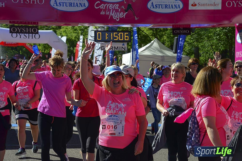 Carrera de la Mujer Madrid: arco izquierdo, desde 1h13 hasta 1h23'