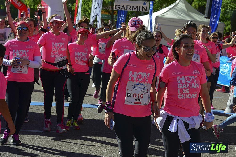 Carrera de la Mujer Madrid: arco izquierdo, desde 1h13 hasta 1h23'