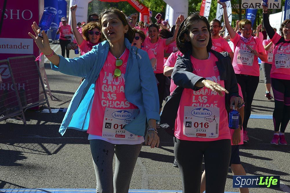 Carrera de la Mujer Madrid: arco izquierdo, desde 1h13 hasta 1h23'