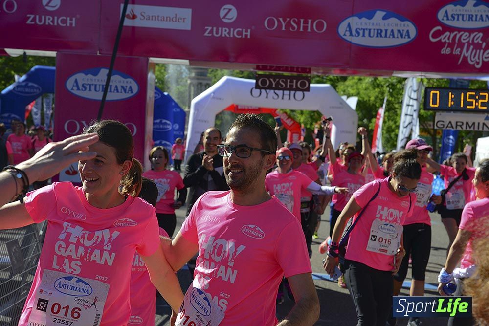 Carrera de la Mujer Madrid: arco izquierdo, desde 1h13 hasta 1h23'