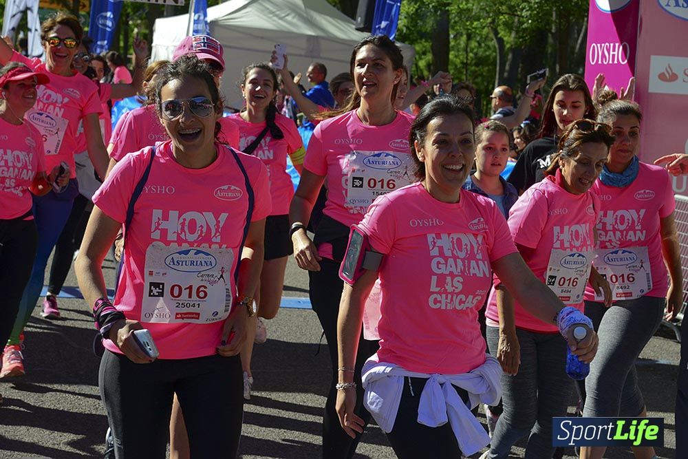 Carrera de la Mujer Madrid: arco izquierdo, desde 1h13 hasta 1h23'