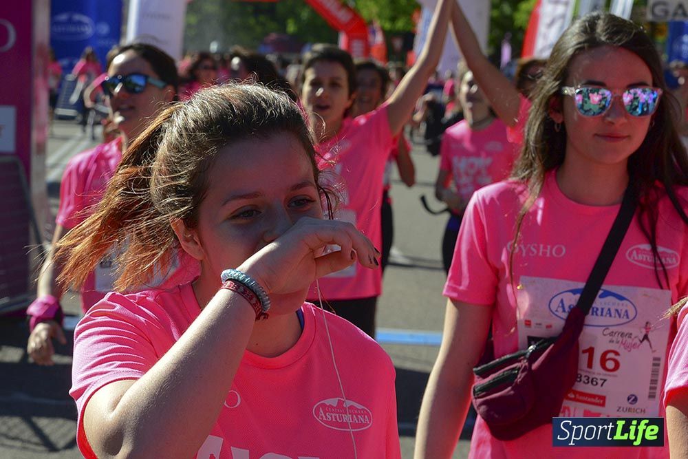 Carrera de la Mujer Madrid: arco izquierdo, desde 1h13 hasta 1h23'
