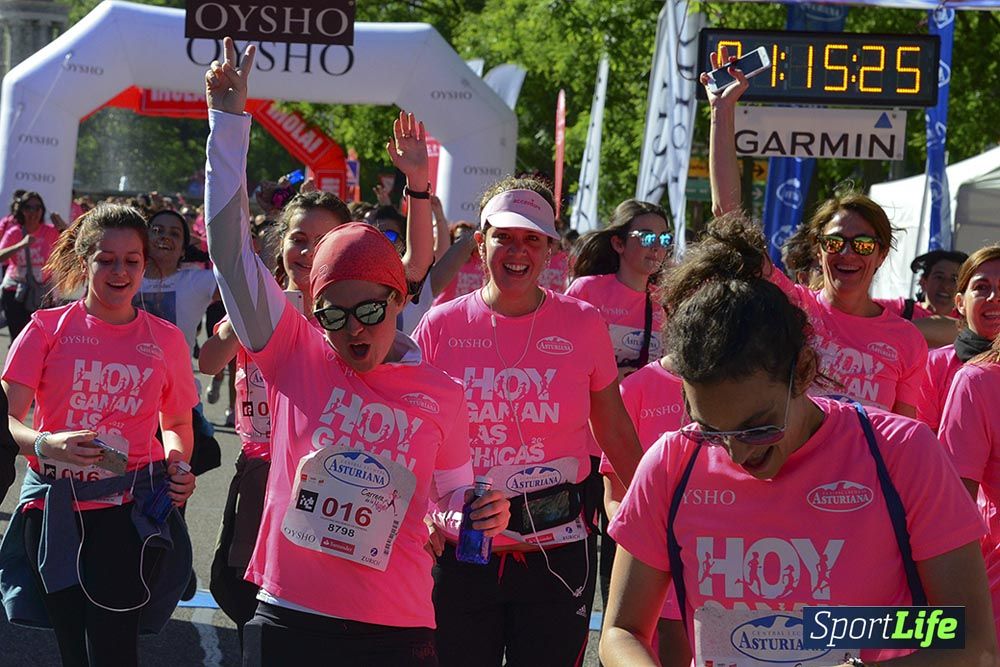 Carrera de la Mujer Madrid: arco izquierdo, desde 1h13 hasta 1h23'