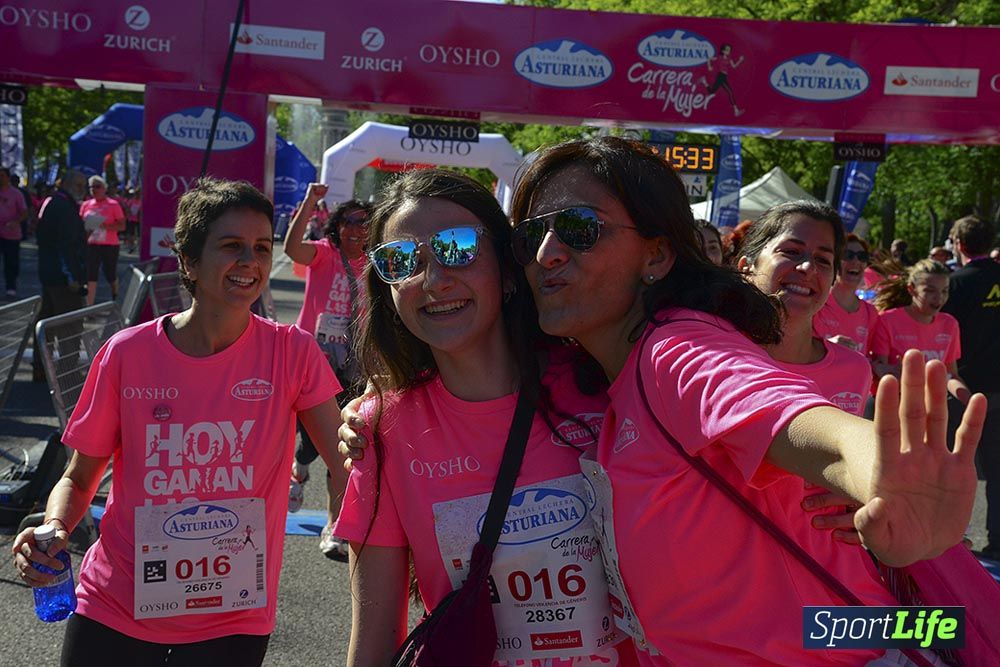 Carrera de la Mujer Madrid: arco izquierdo, desde 1h13 hasta 1h23'