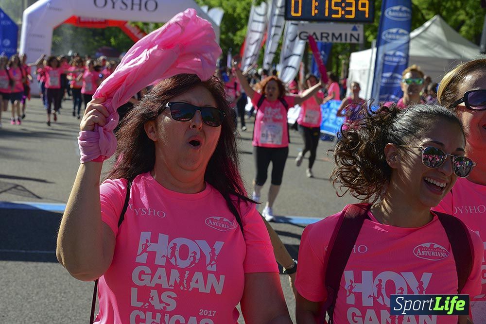 Carrera de la Mujer Madrid: arco izquierdo, desde 1h13 hasta 1h23'