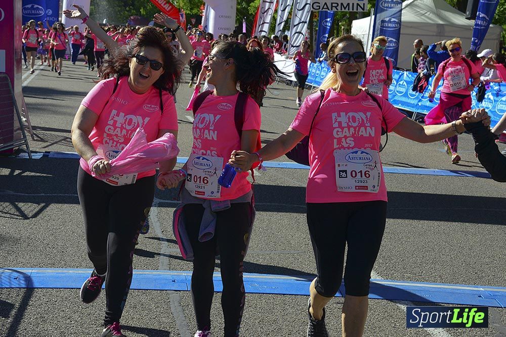 Carrera de la Mujer Madrid: arco izquierdo, desde 1h13 hasta 1h23'