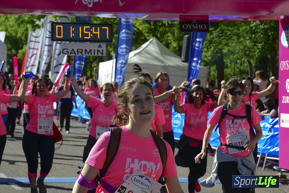 Carrera de la Mujer Madrid: arco izquierdo, desde 1h13 hasta 1h23'