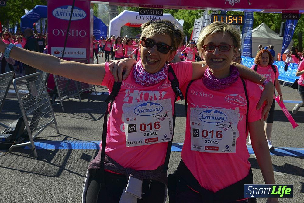 Carrera de la Mujer Madrid: arco izquierdo, desde 1h13 hasta 1h23'