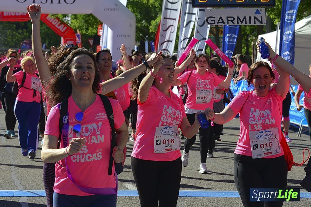 Carrera de la Mujer Madrid: arco izquierdo, desde 1h13 hasta 1h23'
