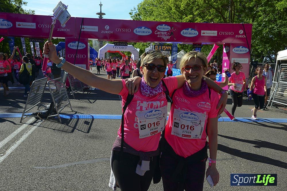 Carrera de la Mujer Madrid: arco izquierdo, desde 1h13 hasta 1h23'