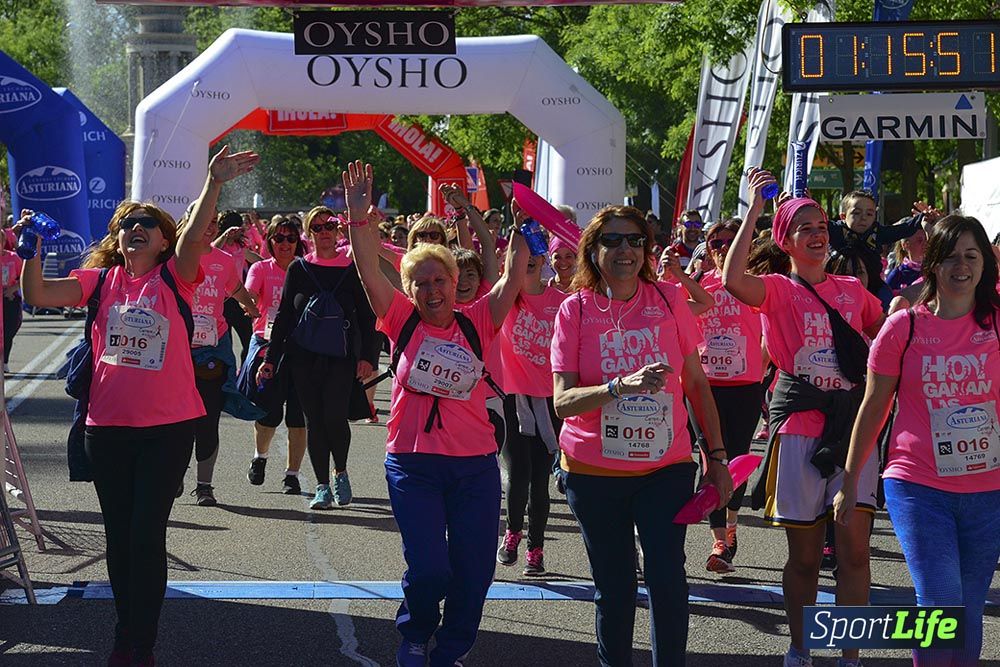 Carrera de la Mujer Madrid: arco izquierdo, desde 1h13 hasta 1h23'