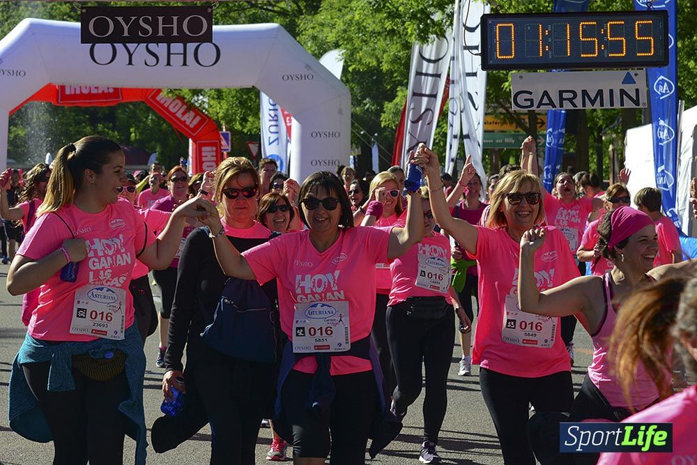 Carrera de la Mujer Madrid: arco izquierdo, desde 1h13 hasta 1h23'
