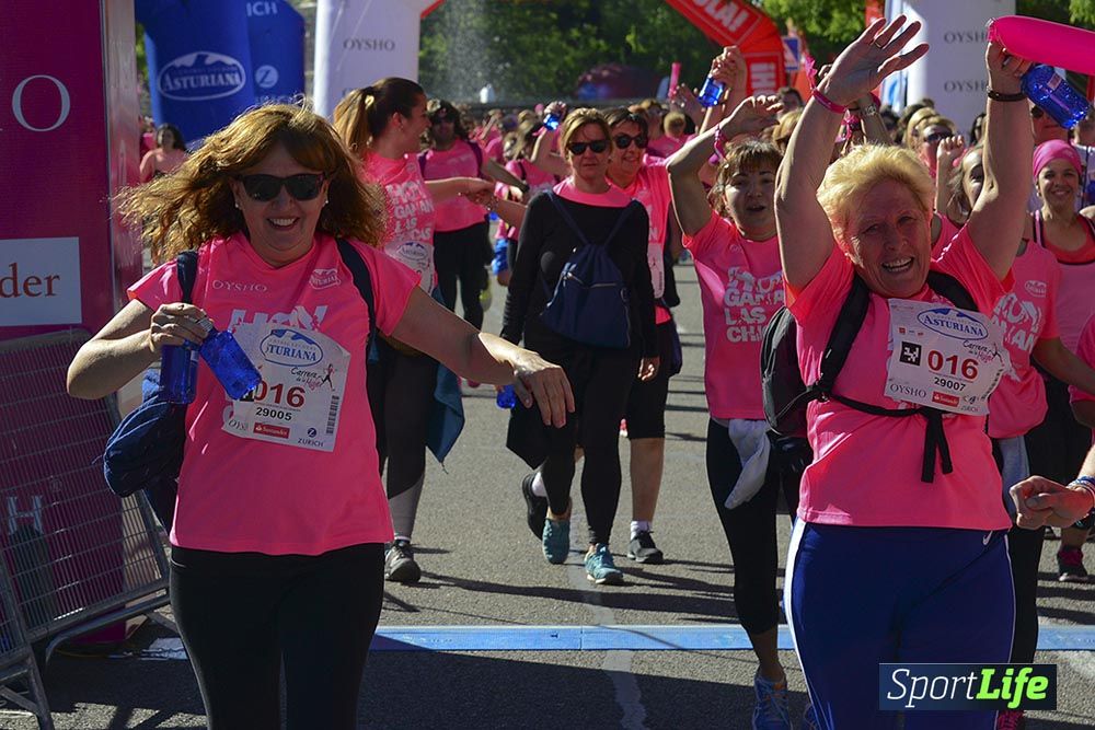 Carrera de la Mujer Madrid: arco izquierdo, desde 1h13 hasta 1h23'