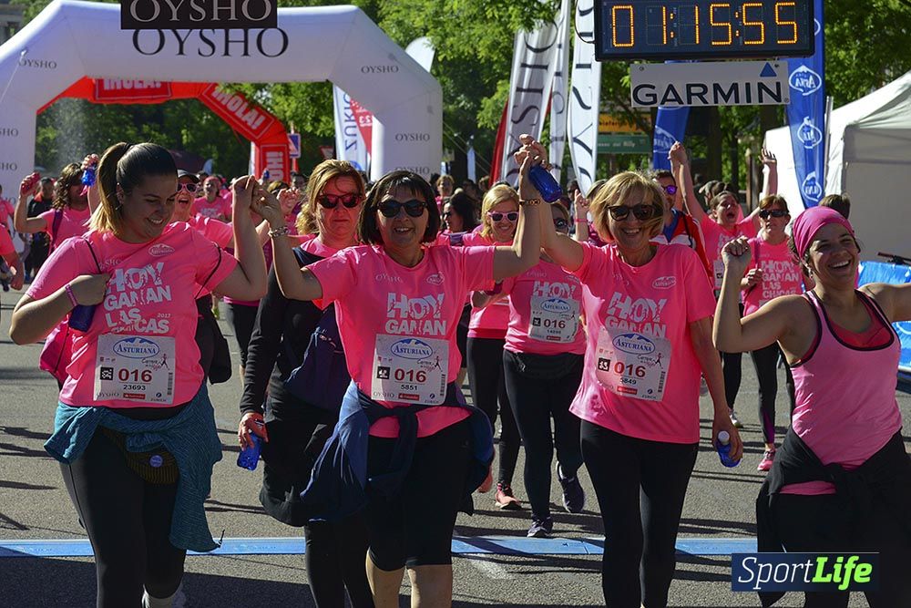 Carrera de la Mujer Madrid: arco izquierdo, desde 1h13 hasta 1h23'