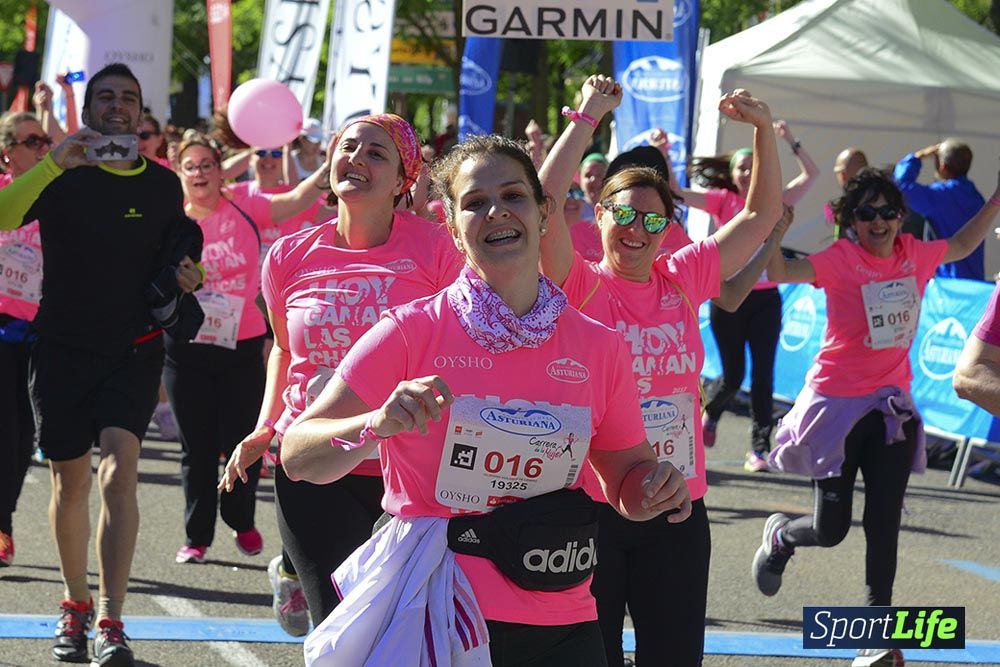 Carrera de la Mujer Madrid: arco izquierdo, desde 1h13 hasta 1h23'