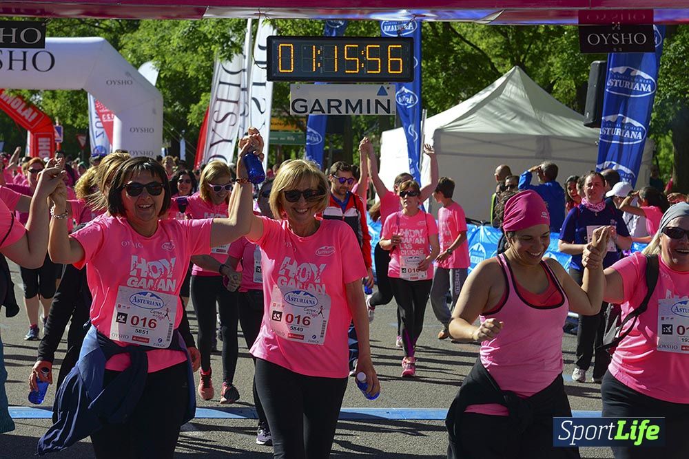 Carrera de la Mujer Madrid: arco izquierdo, desde 1h13 hasta 1h23'