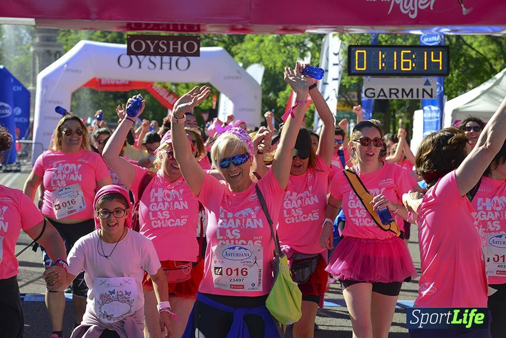 Carrera de la Mujer Madrid: arco izquierdo, desde 1h13 hasta 1h23'