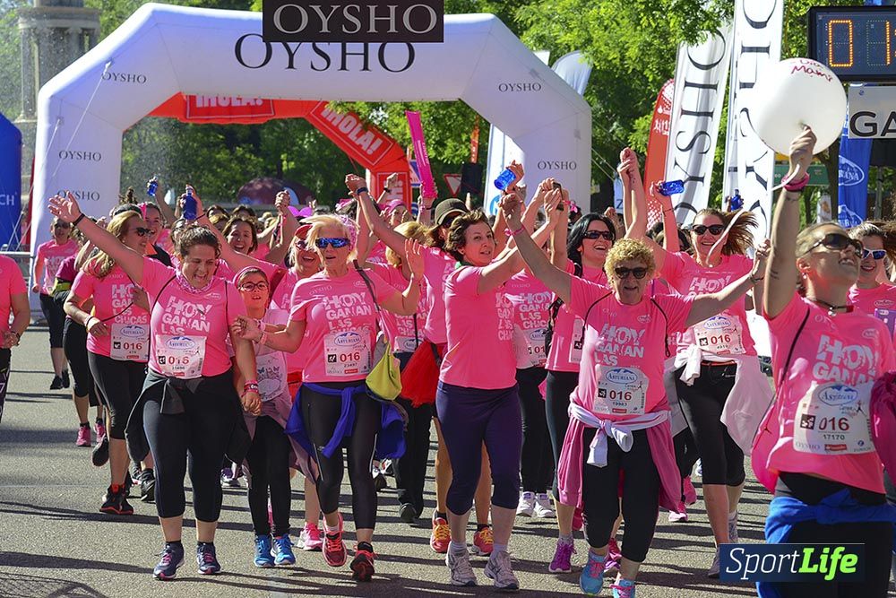 Carrera de la Mujer Madrid: arco izquierdo, desde 1h13 hasta 1h23'