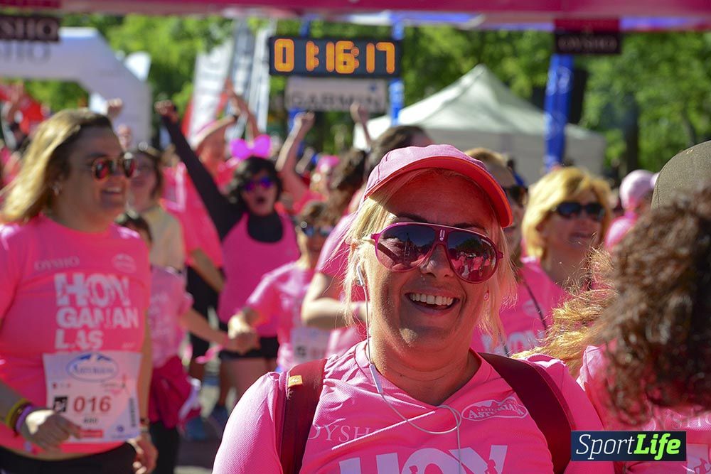 Carrera de la Mujer Madrid: arco izquierdo, desde 1h13 hasta 1h23'