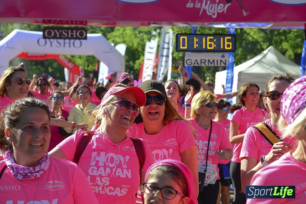 Carrera de la Mujer Madrid: arco izquierdo, desde 1h13 hasta 1h23'