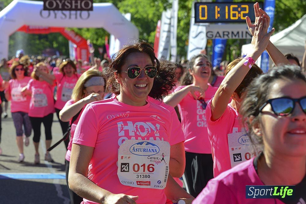 Carrera de la Mujer Madrid: arco izquierdo, desde 1h13 hasta 1h23'