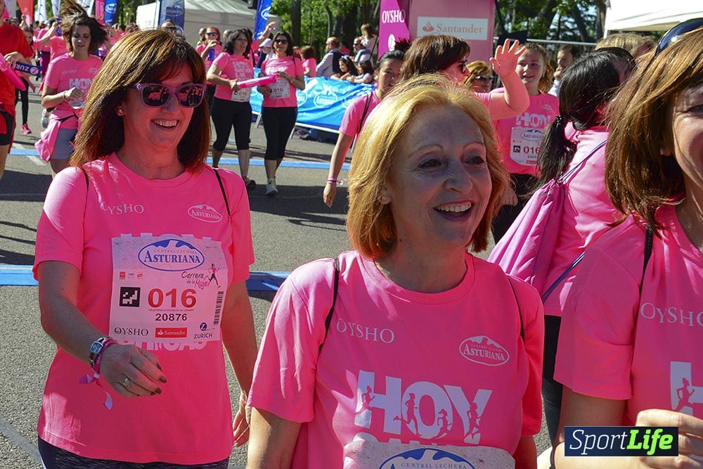 Carrera de la Mujer Madrid: arco izquierdo, desde 1h13 hasta 1h23'